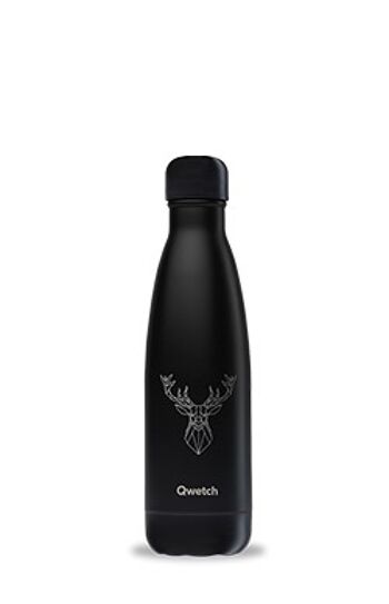 Bouteille thermos 500 ml, cerf tatouage