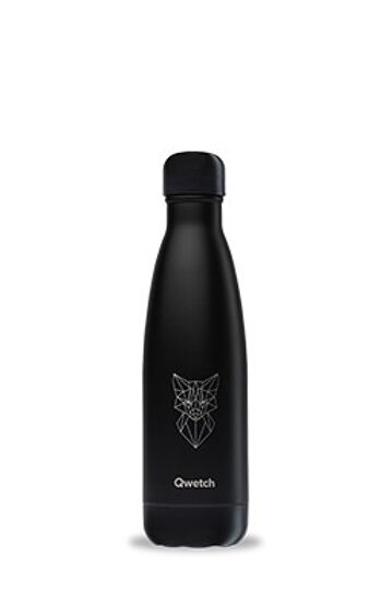 Bouteille thermos 500 ml, tatouage renard