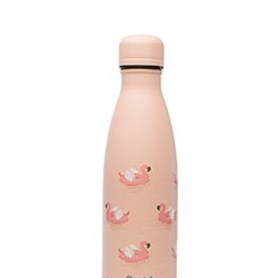 Botella termo 500 ml, Summer Vibes, rosa