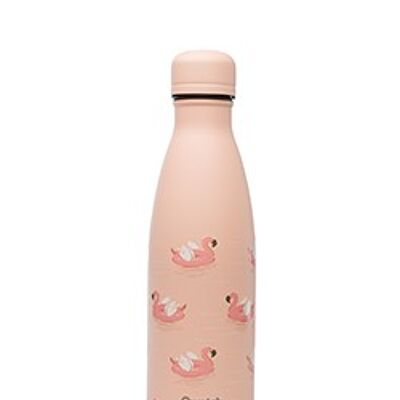 Thermoflasche 500 ml, Summer Vibes, rosa