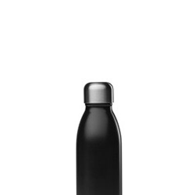 Una botella de 500 ml, negra