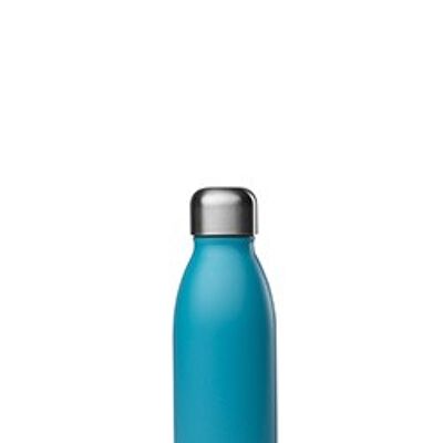 Une bouteille de 500 ml, turquoise