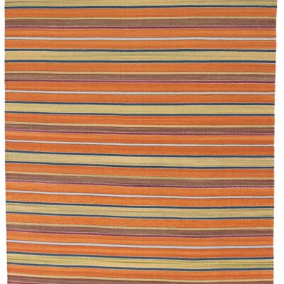 Hazan Kelim Stripes-H Naranja Dorado 295 x 200 cm