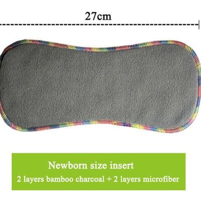Diao, washable diaper - Bamboo Charcoal