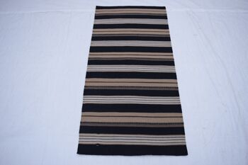 Hazan Kelim Stripes-H Marron Beige 135 x 65 cm 3