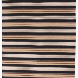 Hazan Kelim Stripes-H Marron Beige 235 x 170 cm