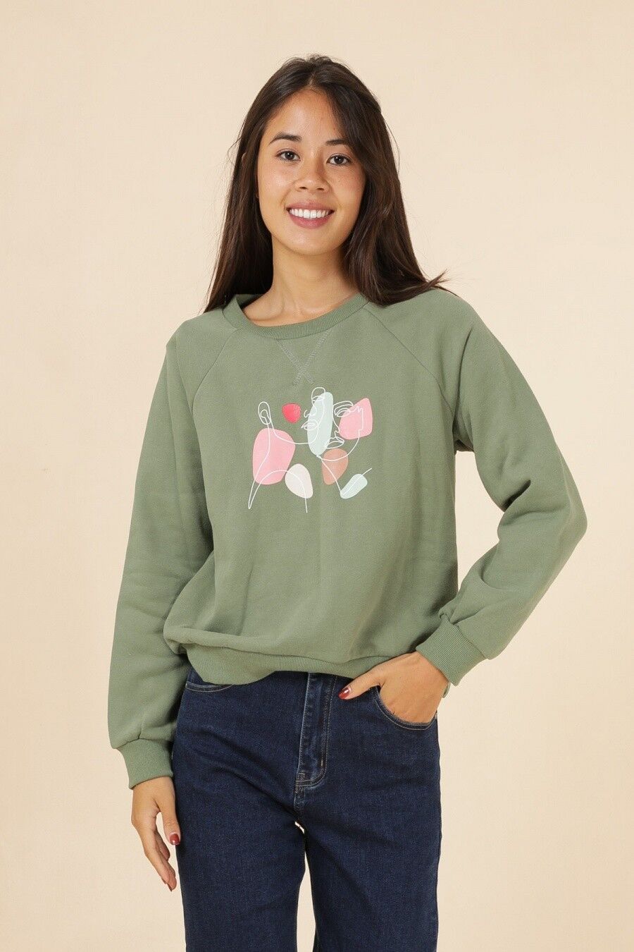 Sudadera SORIA Verde S/M/L