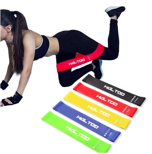 Resistance Bands Trainer Mini - ideal for Home, Gym, Yoga, Training