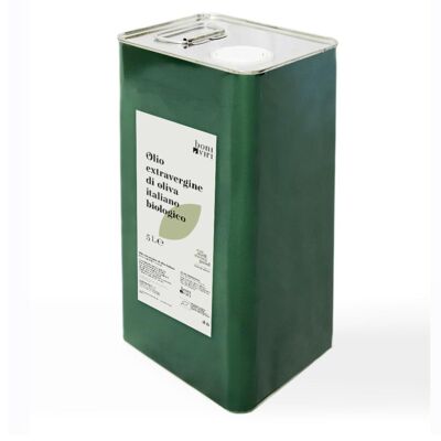 Huile d'olive extra vierge biologique sicilienne 5 litres