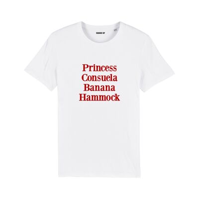 "Princess Consuela Banana Hammock" Women's Tshirt - Color White