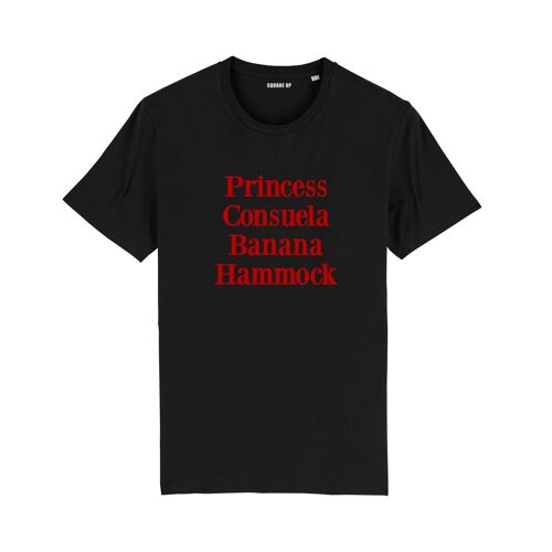 Tshirt "Princess Consuela Banana Hammock" Femme - Couleur Noir