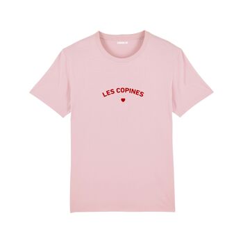 T-shirt Les copines - Femme - Couleur Rose