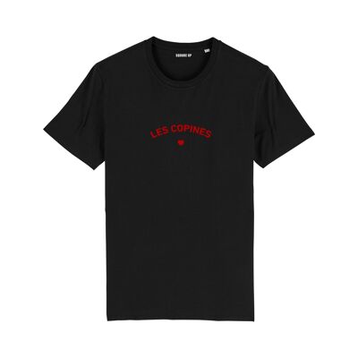 T-shirt Les copines - Femme - Couleur Noir