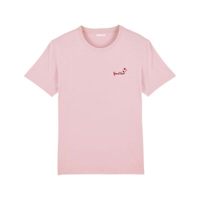 "Spread Love" T-Shirt - Damen - Rosa Farbe