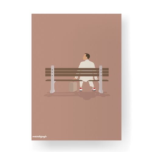 Forrest Gump 3 - 30 x 40cm