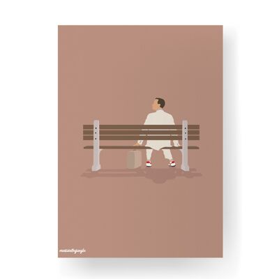 Forrest Gump 3 - 21x29,7 cm