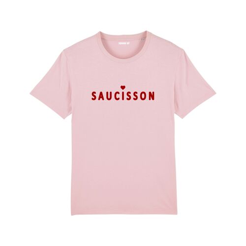 T-shirt "Saucisson" - Femme - Couleur Rose
