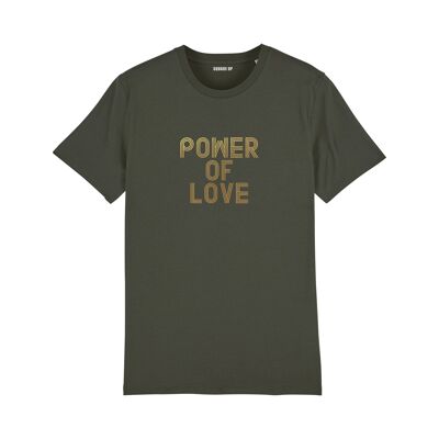 T-shirt "Power of love" - Donna - Colore Kaki