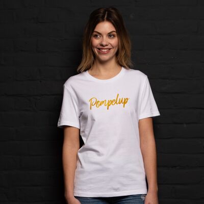 T-shirt "Pompelup" - Femme - Couleur Blanc
