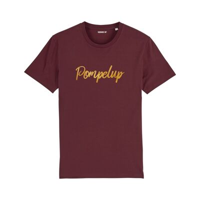 Camiseta "Pompelup" - Mujer - Color burdeos