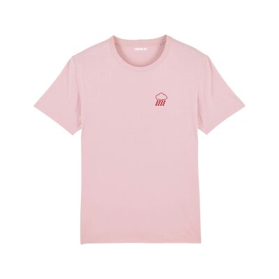 Camiseta "Lluvia de corazones" - Mujer - Color rosa
