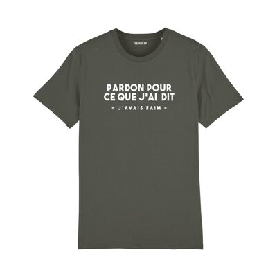 "Pardon for what I said" T-Shirt - Damen - Farbe Khaki