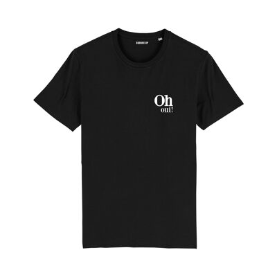 T-shirt "Oh Oui !" - Femme - Couleur Noir
