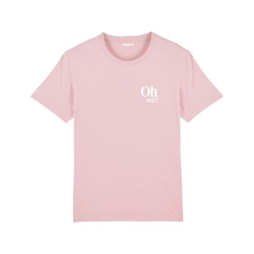 T-shirt "Oh Oui !" - Femme - Couleur Rose