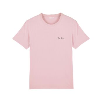 T-shirt "Meuf sympa" - Femme - Couleur Rose