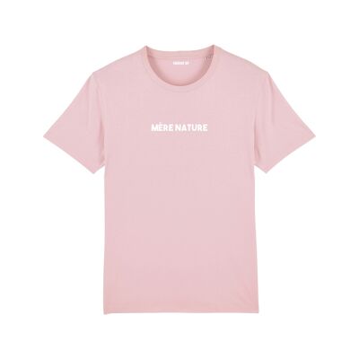 T-shirt "Mère Nature" - Femme - Couleur Rose