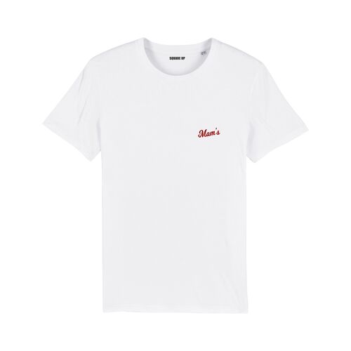 T-shirt "Mam's" - Femme - Couleur Blanc