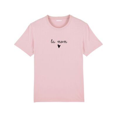 T-shirt "La Mom" - Femme - Couleur Rose