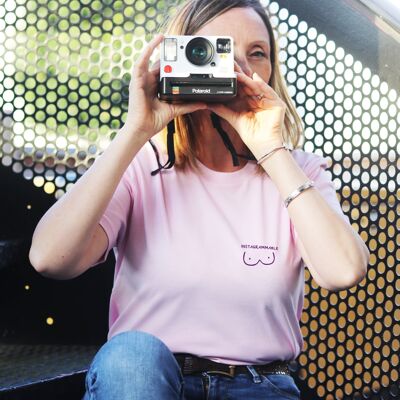 "Instagramable" T-Shirt für Frauen - Rosa Farbe
