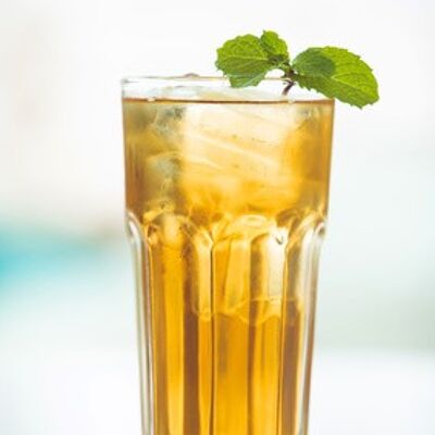 Vine peach green tea, mint 80g BIO