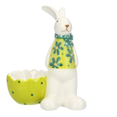 Bunny with egg cup