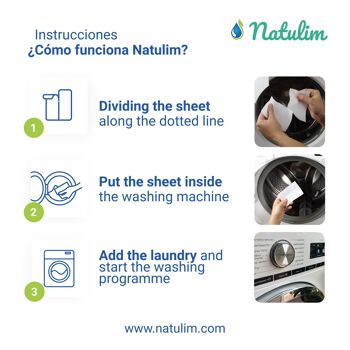 Natulim Laundry Detergent Eco Strips 40 Loads - Floral – Easydoor