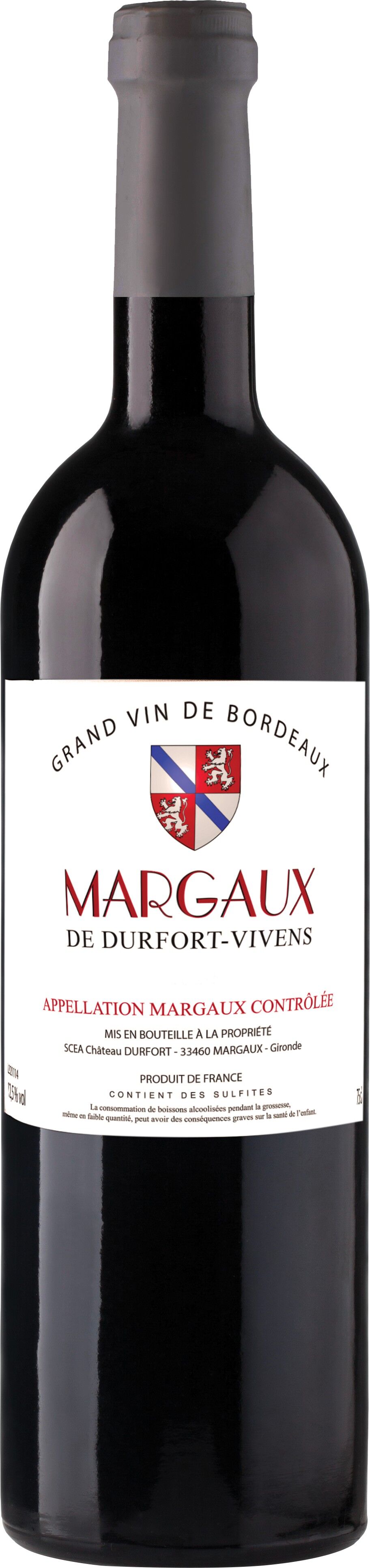 Château Durfort-Vivens 1974 Margaux Château Durfort-Vivens, Margaux Grand Cru Classé AOC