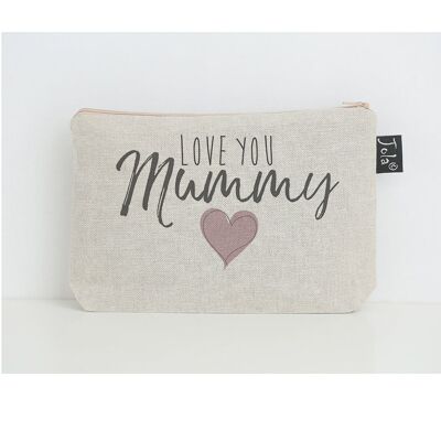 Love you Mummy make up bag