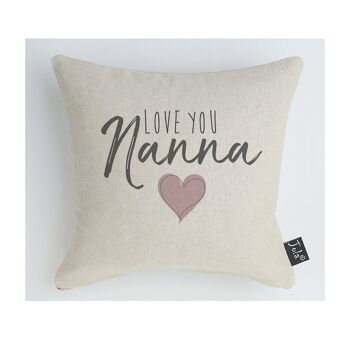 Coussin Love you Nanna