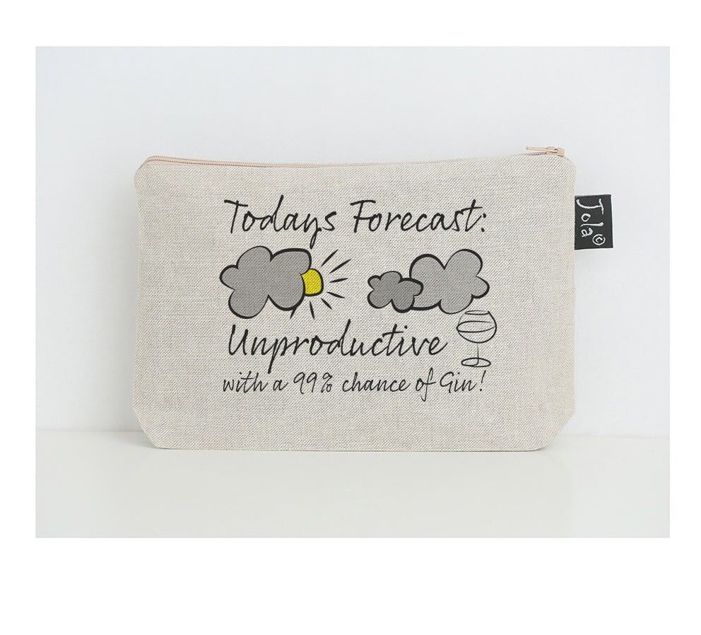 Borsa trucco piccola Forecast Gin