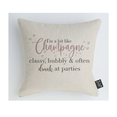 New Champagne Classy Coussin rose - 30x30cm