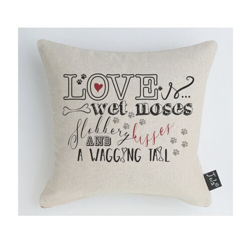Love is wet nose cushion - Midi