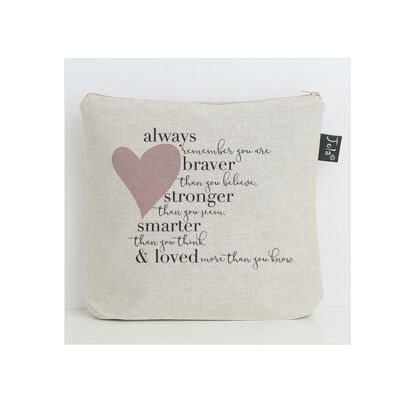 Braver washbag - Pink