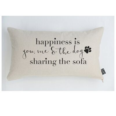 Cuscino per cani Felicità - 30x50 cm