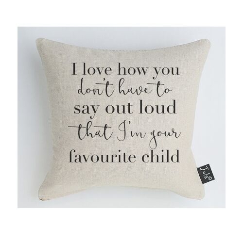 Favourite Child Cushion - 30x30cm