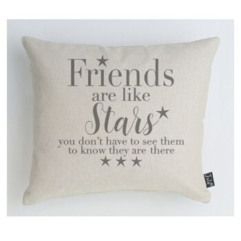 Coussin Friends are like Stars - 35x40cm