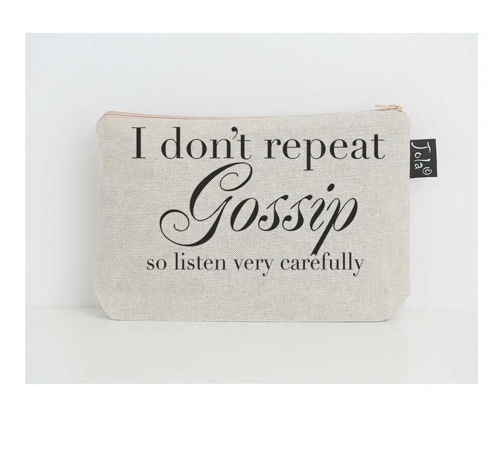 Borsa per il trucco Gossip piccola