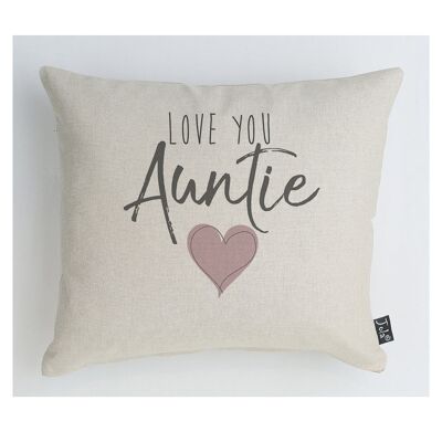 Love you Auntie Cushion - 35x40cm