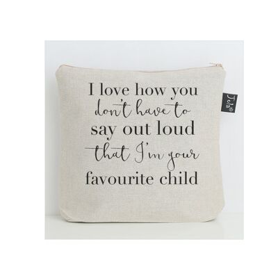 Favourite Child Wash Bag