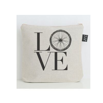 Love Bike Wheel Washbag